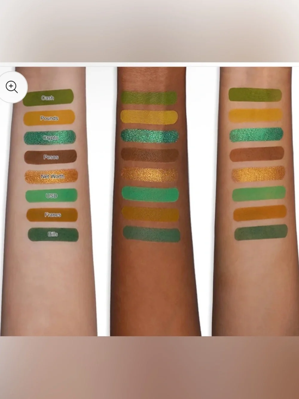 Lurella Cosmetics Currency Palette - NEW! Discontinued Palette